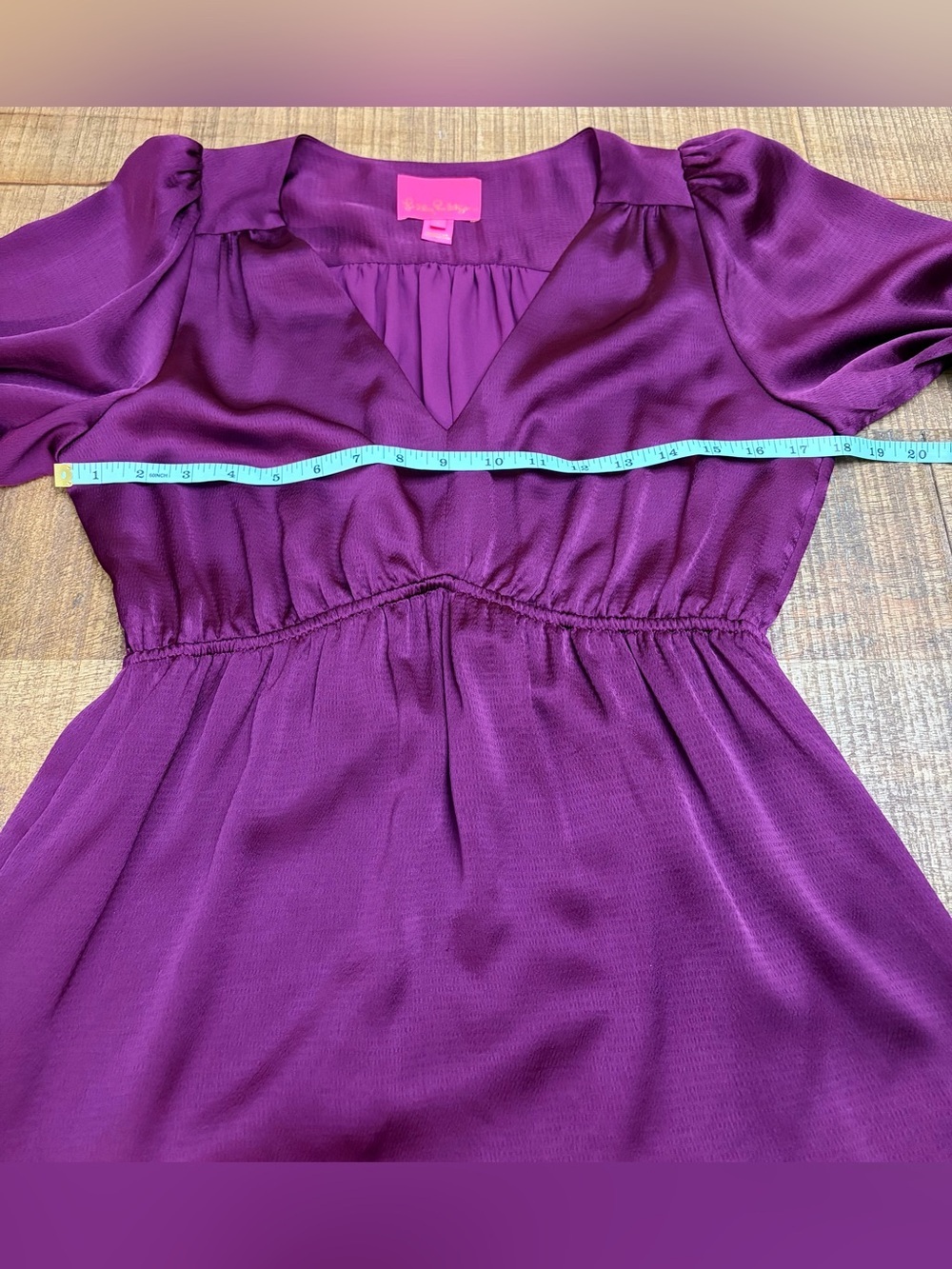 Lilly Pulitzer Purple Dress with Pink Label - Picture 8 of 10
